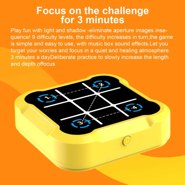 Three in One Tic-Tac-Toe Game Box in Multiple Colors - Image 6