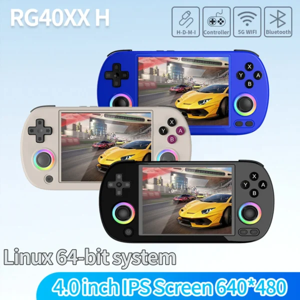 RG40XX H Ultra-thin Horizontal Handheld Game Console - Image 2